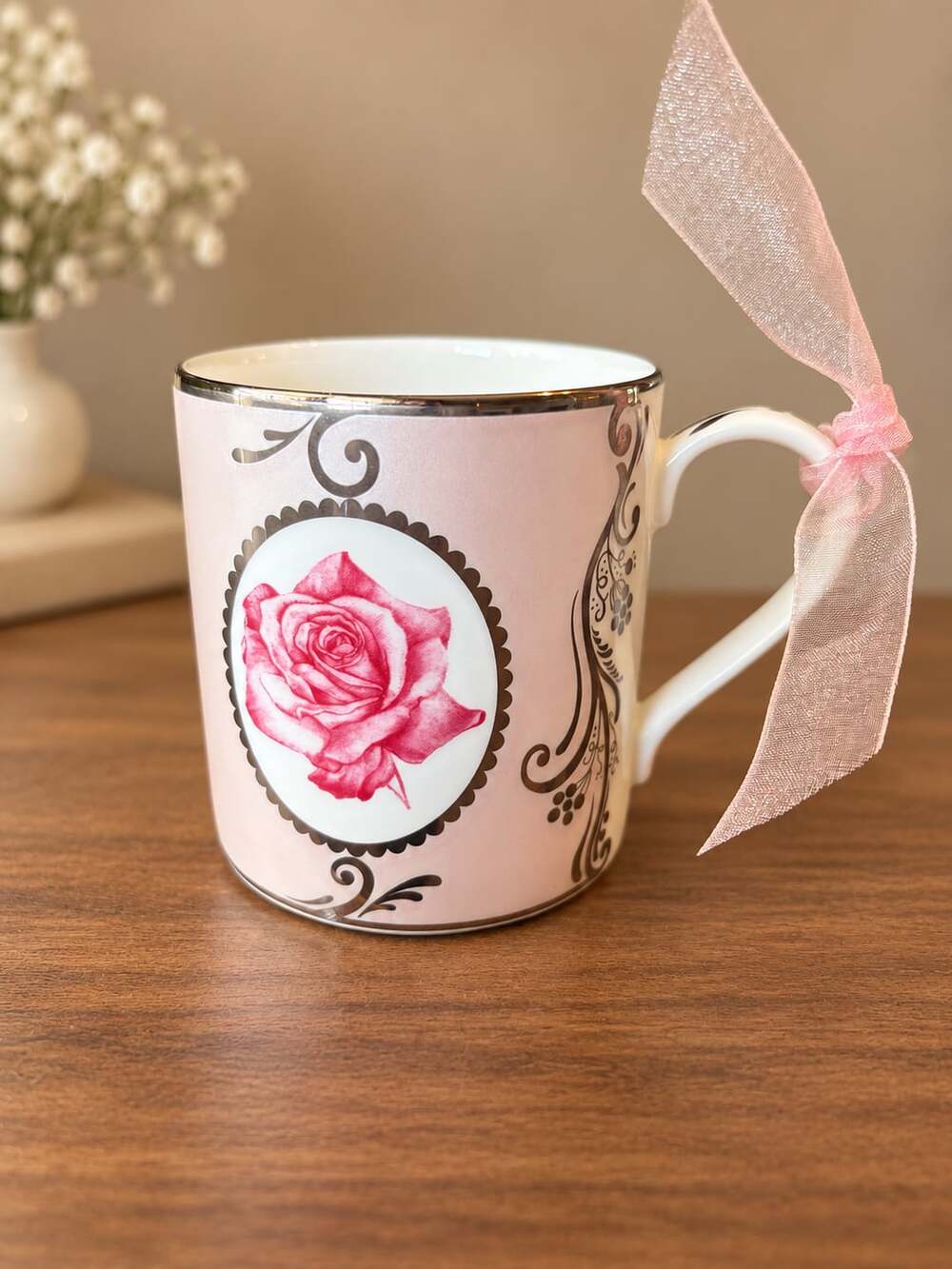 Althorp Princess Diana Memorial Fine Bone China Rose Commemorative Mug